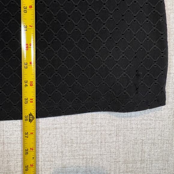 Ronni Nicole Black Eyelet Sleeveless Tank Dress | Women's L - Picture 9 of 9